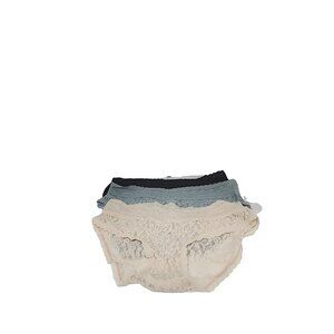 Special Intimates Women's 3 pairs 1011 Lace Panties Ass't Colors Size Medium New